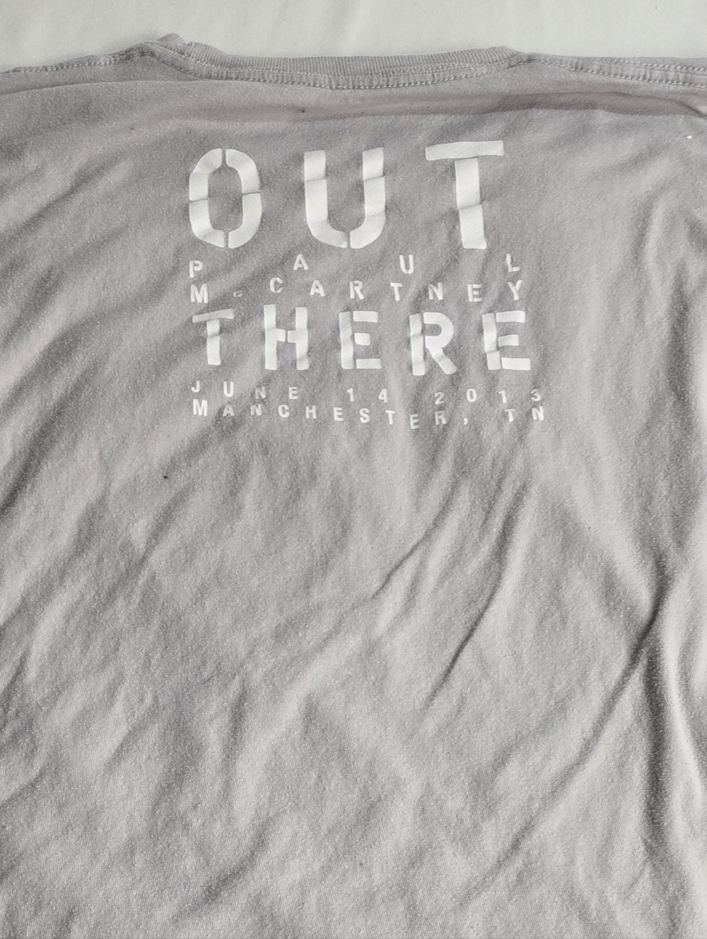 Paul Mccartney Out There Tour Tshirt Manchester TN 2013 - Picture 6 of 6